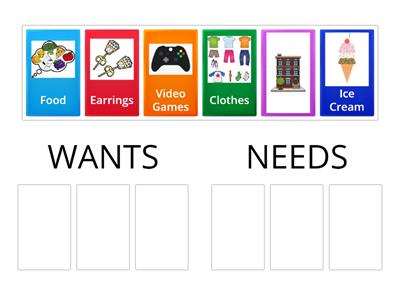 Wants vs. Needs 