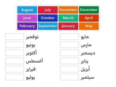 the months
