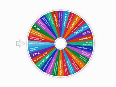 IEW Ancient History Lessons 1 - 8 Vocabulary Definitions Random Wheel