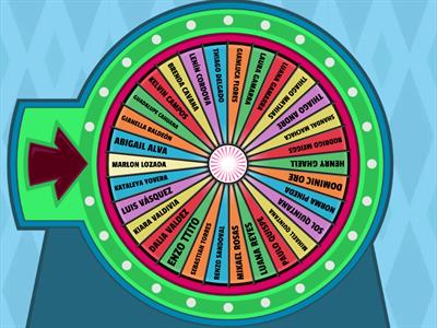 RULETA DE PARTICIPACIÓN : ¡ES TU TURNO DE PARTICIPAR 5TO A!