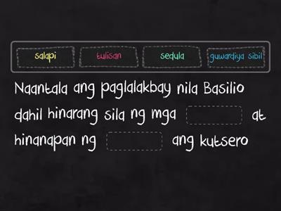 EL FILI - KABANATA 5 (Ang Noche Buena ng Isang Kutsero)