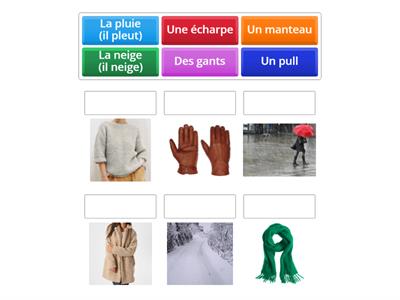 Vocabulaire Hiver 1°