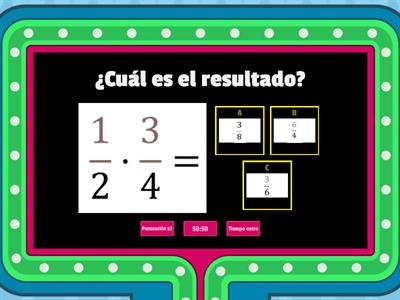 RM 8º Multiplicación de fracciones