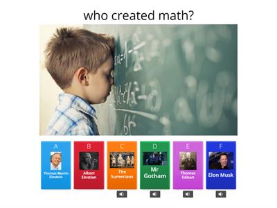 Famous Math mathematicians quiz