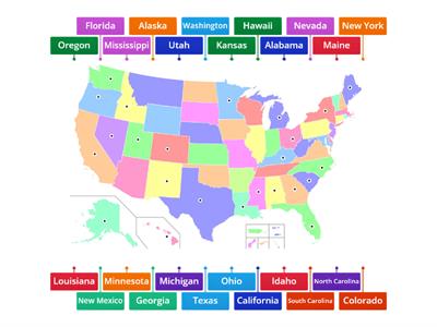 United States Map (easy)