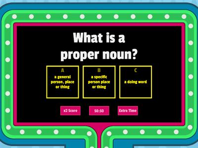 Proper and common nouns