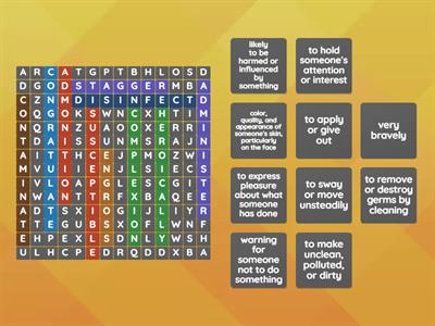 Wordsearch: The Family That's Sick Together Sticks Together