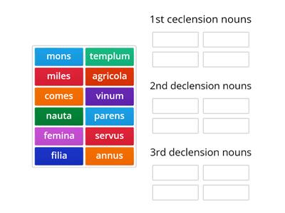 Noun declension