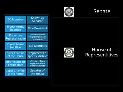Senate vs. The House Group Match