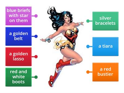  Wonder Woman 's accessories 