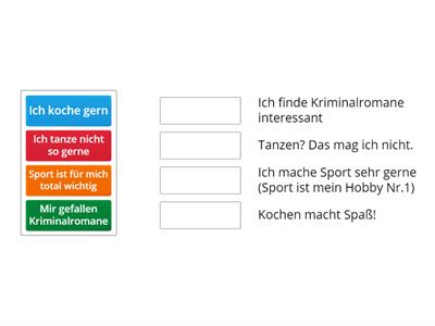 Hobbys Redemittel A11