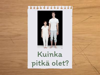 B ja C Kielikahvila: Oletko samanlainen kuin minä?