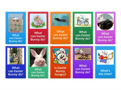grade3 Easter Bunny online lesson