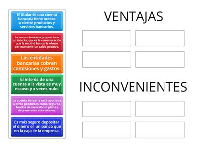 CUENTAS A LA VISTA