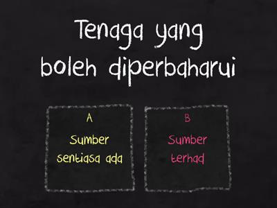 6. Tenaga boleh diperbaharui vs Tenaga tidak boleh diperbaharui