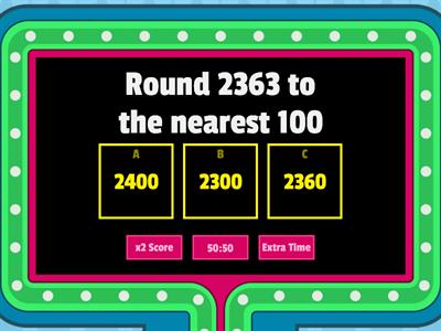 Rounding Numbers to the Nearest  and 100