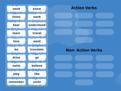 Action and Non-Action Verbs