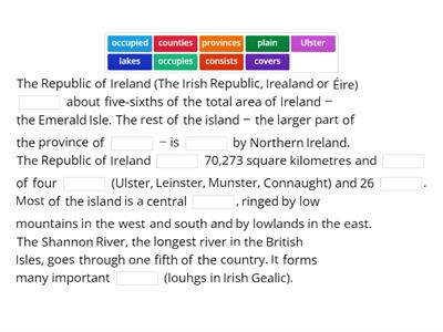 Ireland's geography