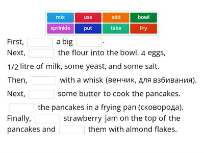 How to make pancakes. Recipes. Test