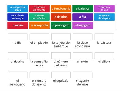 O Aeroporto - português/español