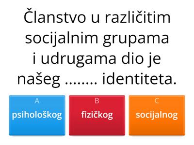 Socijalizacija, identitet i devijantnost