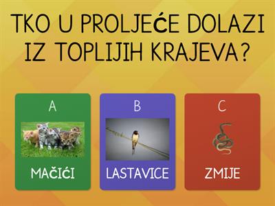 ŽIVOTINJE U PROLJEĆE