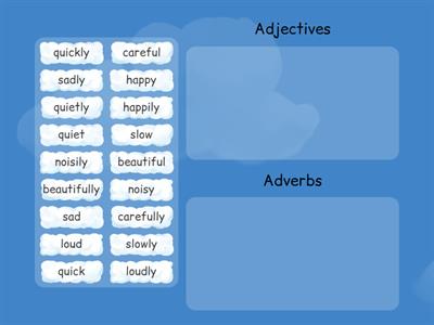 Writing - Adjectives & Adverbs