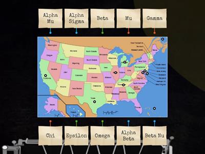 Phi Delta Kappa Chapter Locations