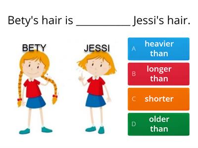 COMPARATIVE SHORT ADJECTIVES