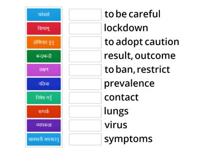 Pandemic Terms