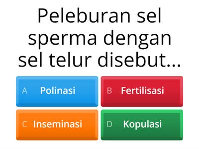 Latihan sistem reproduksi pada manusia