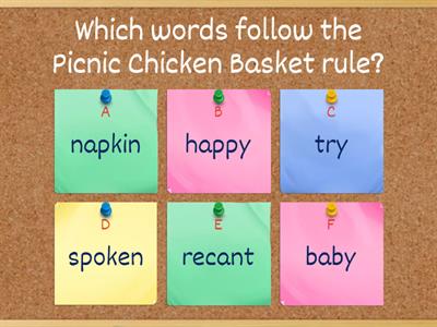 4 Review:  Spelling Rules