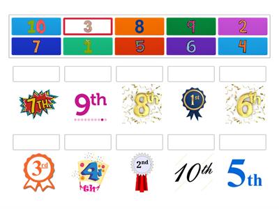 Ordinal Numbers-kg1