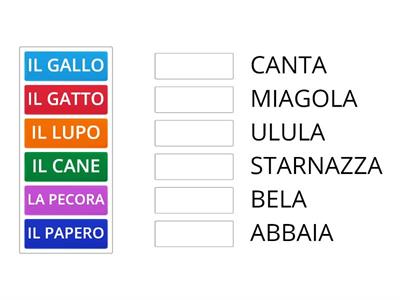 BARTOLITO: I VERSI DEGLI ANIMALI