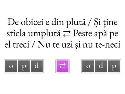 Ghicitori scrise frumos, răspunsuri cu dus și-ntors de Niculae Tache