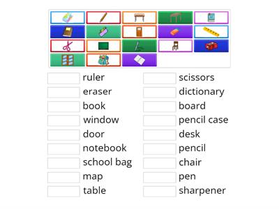 Classroom Objects, Click 3