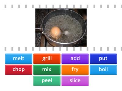  Cooking -  verbs