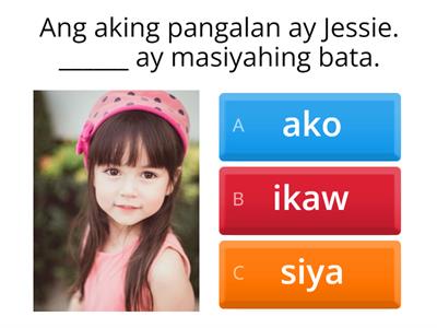 ako,ikaw, siya