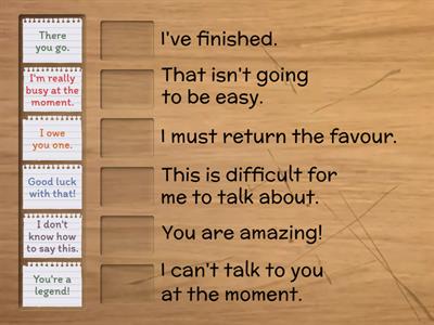 Useful phrases - Recursos didácticos