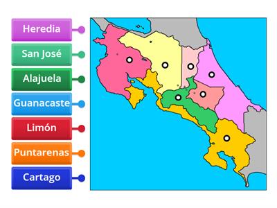 Provincias de Costa Rica
