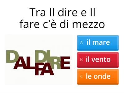 Proverbi in Italiano