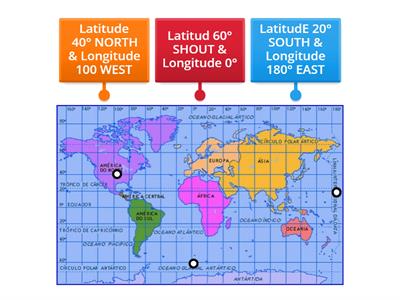 LATITUDE AND LONGITUDE