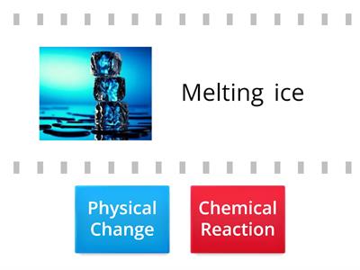  Physical Changes Vs. Chemical reactions