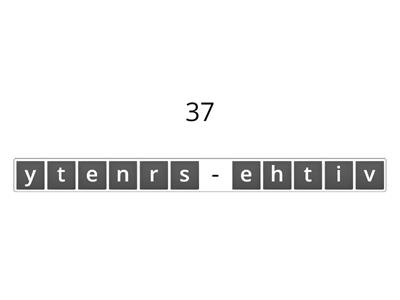 Cardinal numbers 1-60