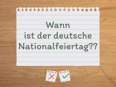 B11 K3 S1 Wiederholung QUIZ deutsche Geschichte