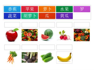 Легкий Китайский язык для детей Модуль 11 Овощи и фрукты