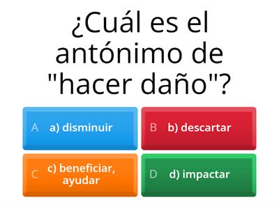 Español B2: vocabulario