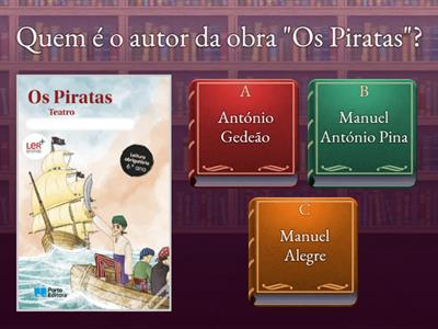 Texto Dramático - Os Piratas - Verificação de Leitura e Interpretação
