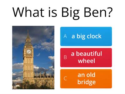 A quiz about London