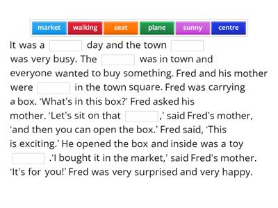 Fred’s surprise